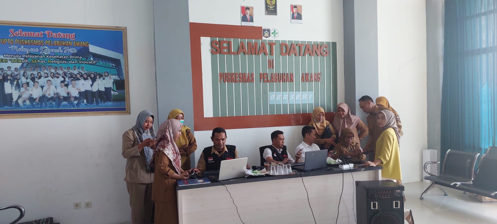 Puskesmas Pelabuhan Awang Laksanakan Proses Aktivasi Identitas Kependudukan Digital